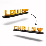 Magic Name Stand With Heart For Couples - Image 3