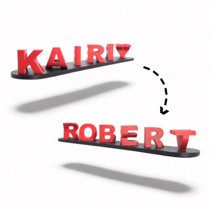 Magic Name Stand With Heart For Couples - Image 4