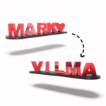 Magic Name Stand With Heart For Couples