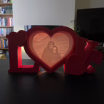 Personalised LOVE Photo Lithophane – Candle & Window Display Keepsake - Image 7