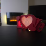 Personalised LOVE Photo Lithophane – Candle & Window Display Keepsake